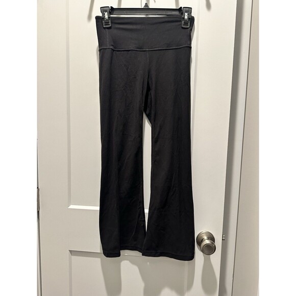 ATHLETA Flare Yoga Pants Women’s Size XS Black #54023 - Picture 1 of 4